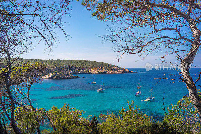 Badia de Xarraca, Viewpoint, Ibiza，西班牙